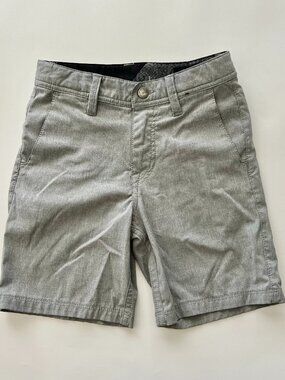 Boys 5 Volcom Gray Shorts True To this